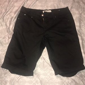 Black Bermuda Shorts
